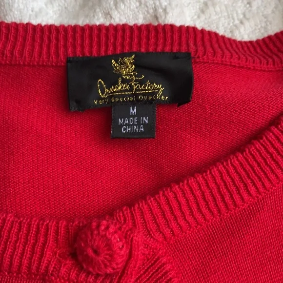 Red Shoe Cardigan - Picture 2 of 9